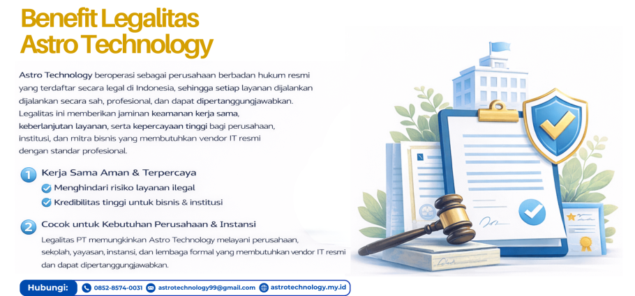 Tampilan web Astro Technology (2)